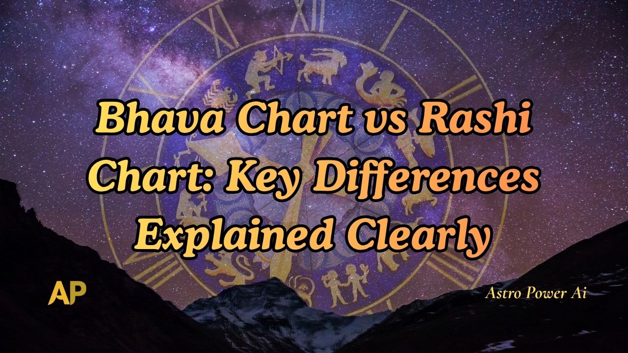 Bhava Chart vs Rashi Chart: Key Differences Explained Clearly
