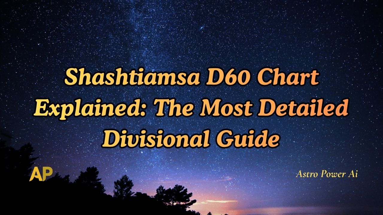 Shashtiamsa D60 Chart Explained: The Most Detailed Divisional Guide