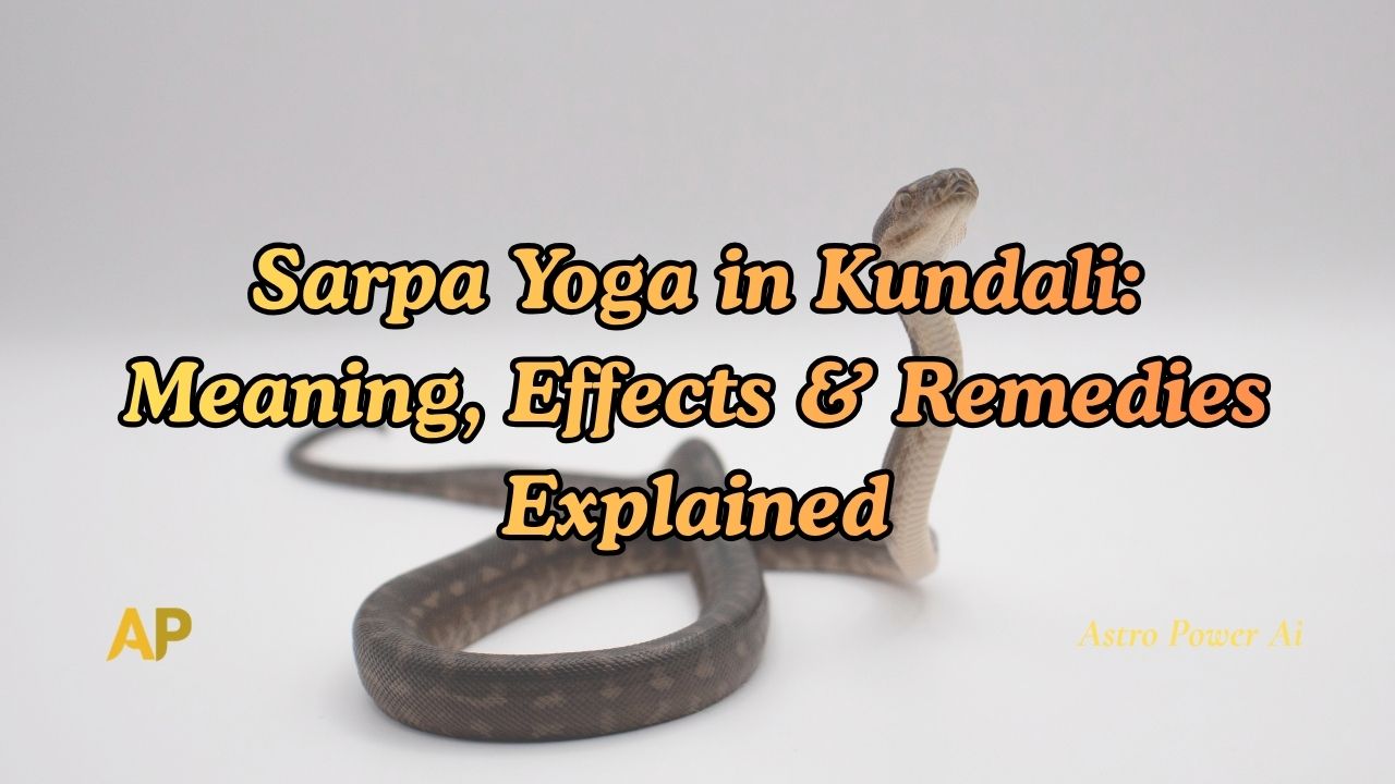 Sarpa Yoga in Kundali: Meaning, Effects & Remedies Explained
