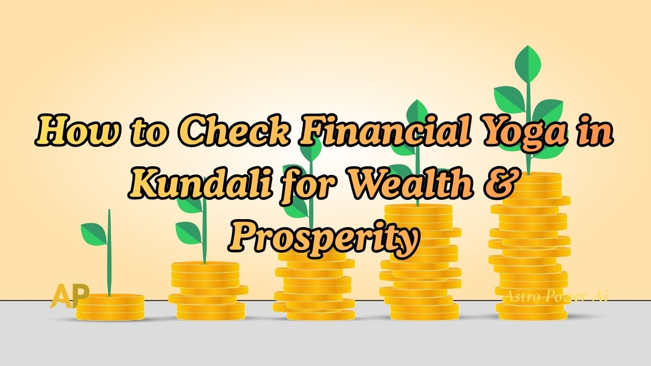 How to Check Financial Yoga in Kundali for Wealth & Prosperity