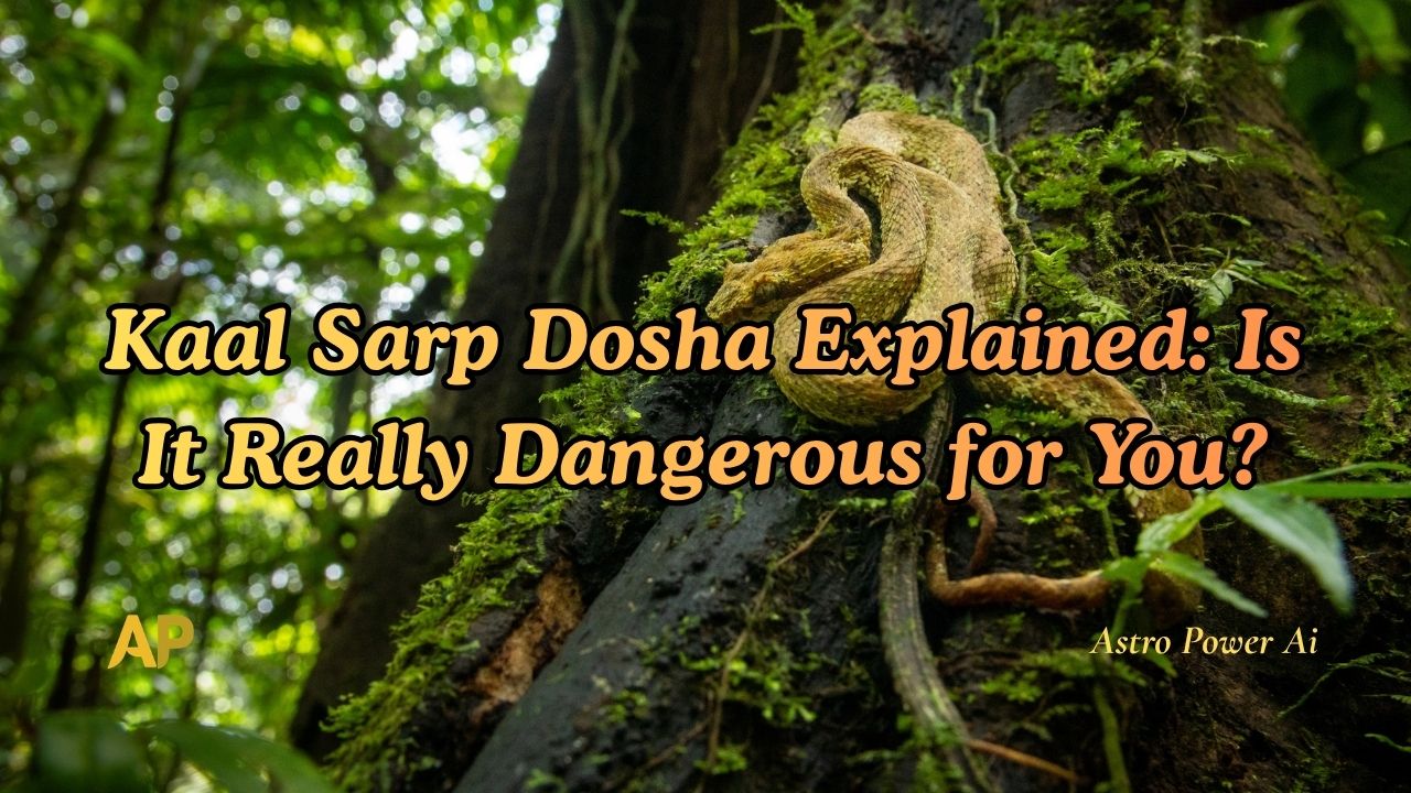 Kaal Sarp Dosha Explained: Is It Really Dangerous for You?