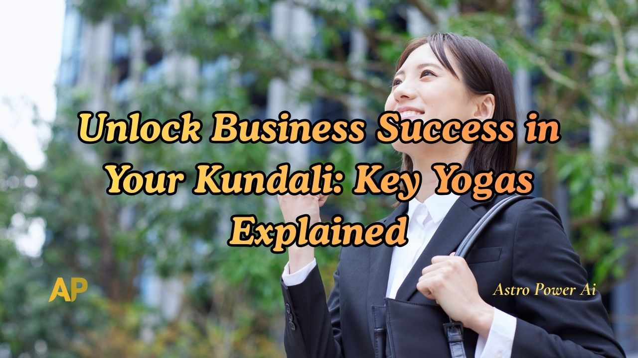 Unlock Business Success in Your Kundali: Key Yogas Explained