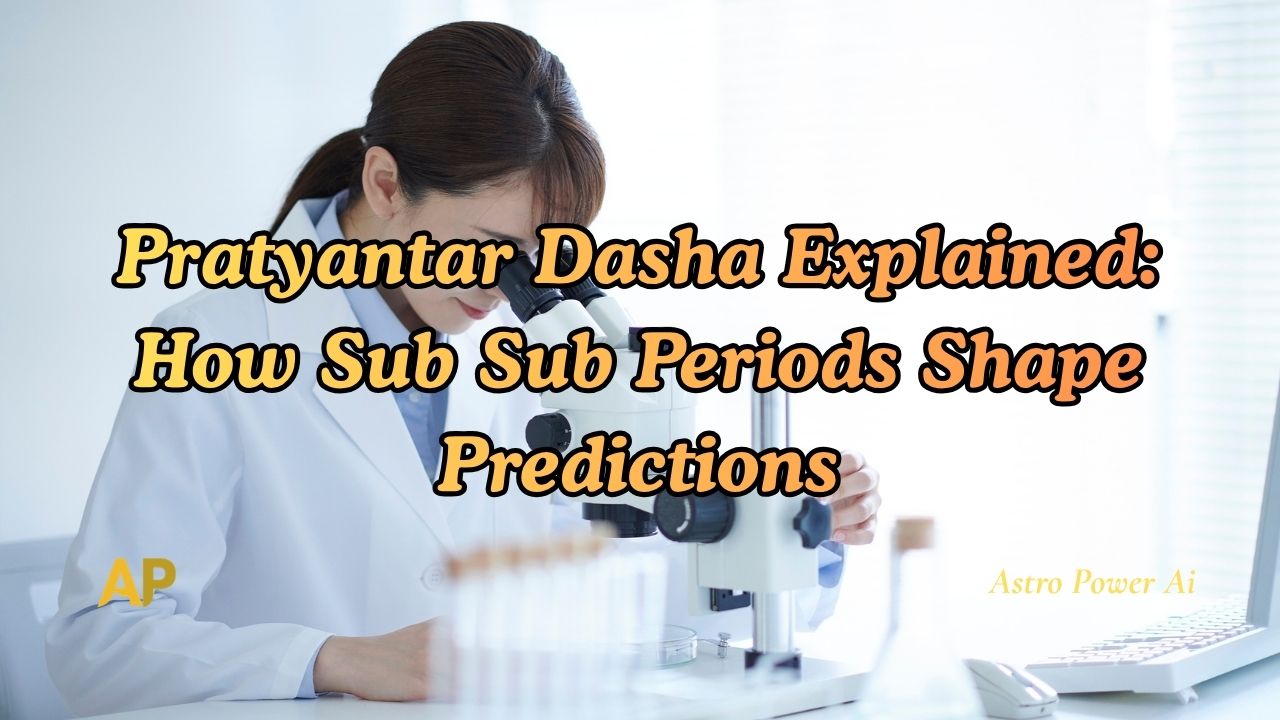 Pratyantar Dasha Explained: How Sub Sub Periods Shape Predictions