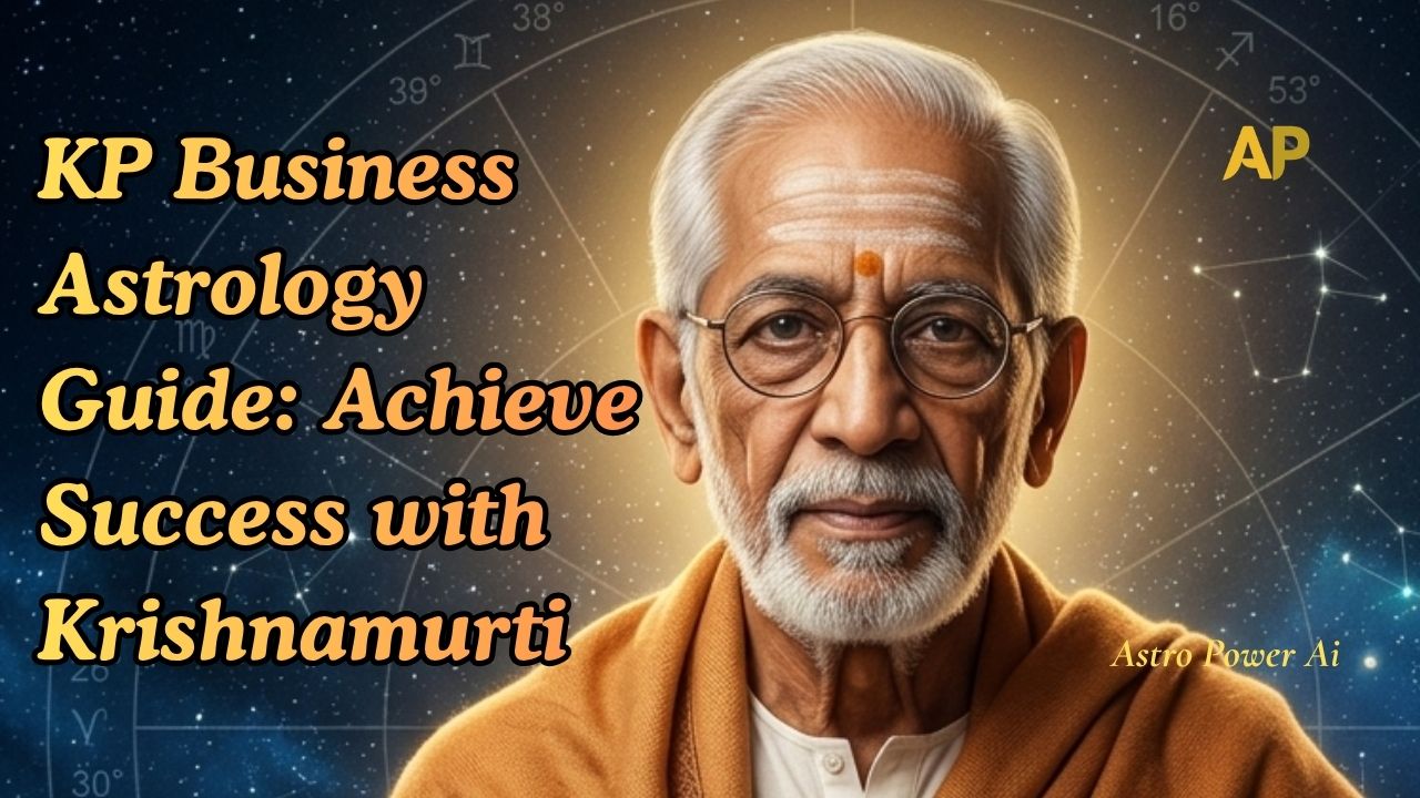 KP Business Astrology Guide: Achieve Success with Krishnamurti