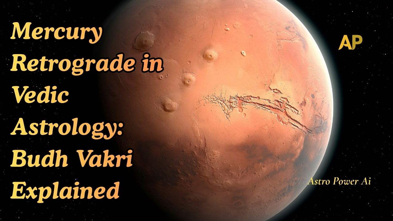 Mercury Retrograde in Vedic Astrology: Budh Vakri Explained