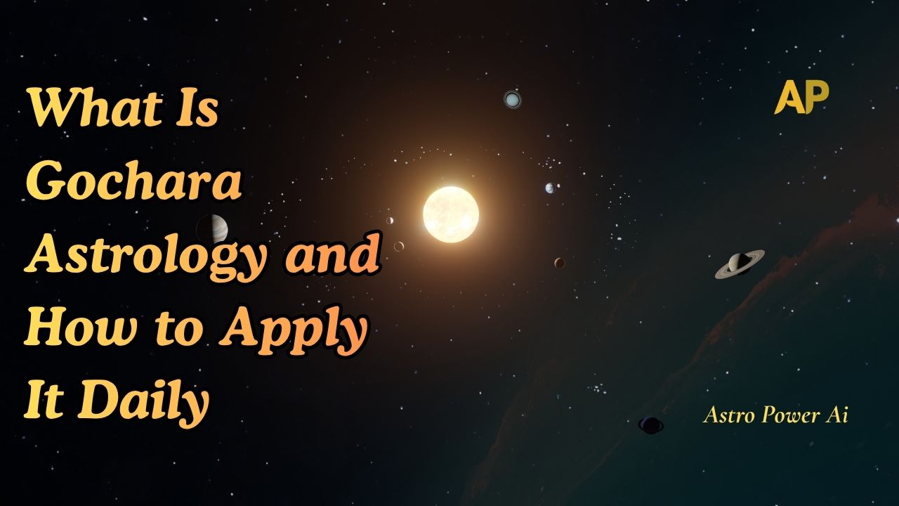 What Is Gochara Astrology and How to Apply It Daily
