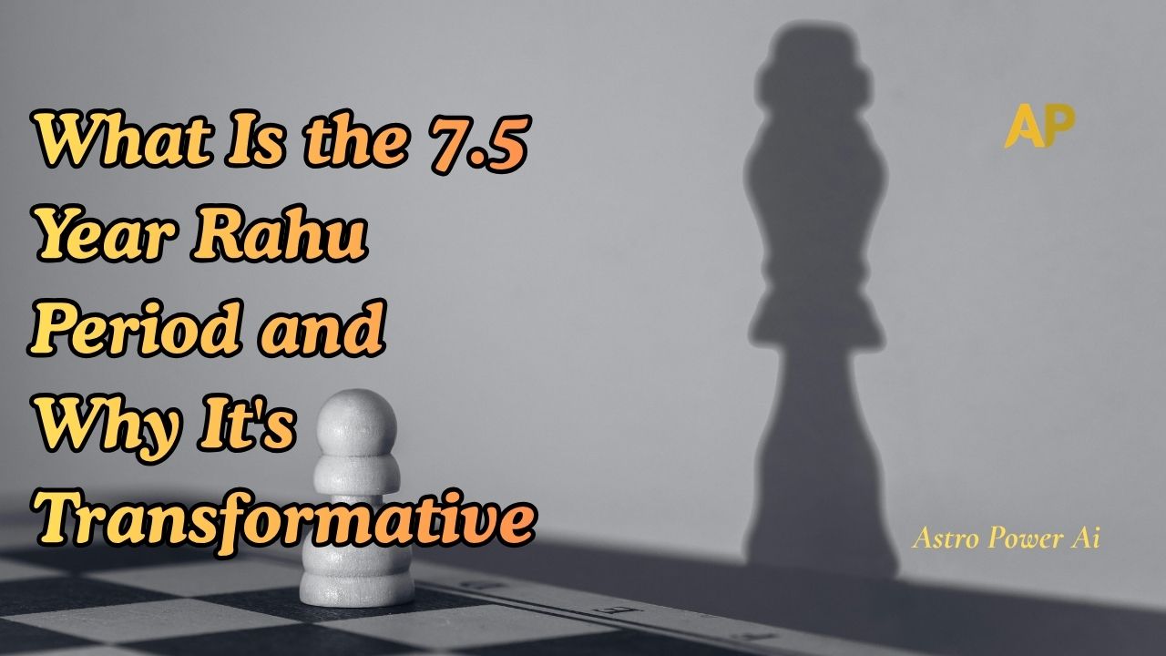 What Is the 7.5 Year Rahu Period and Why It's Transformative