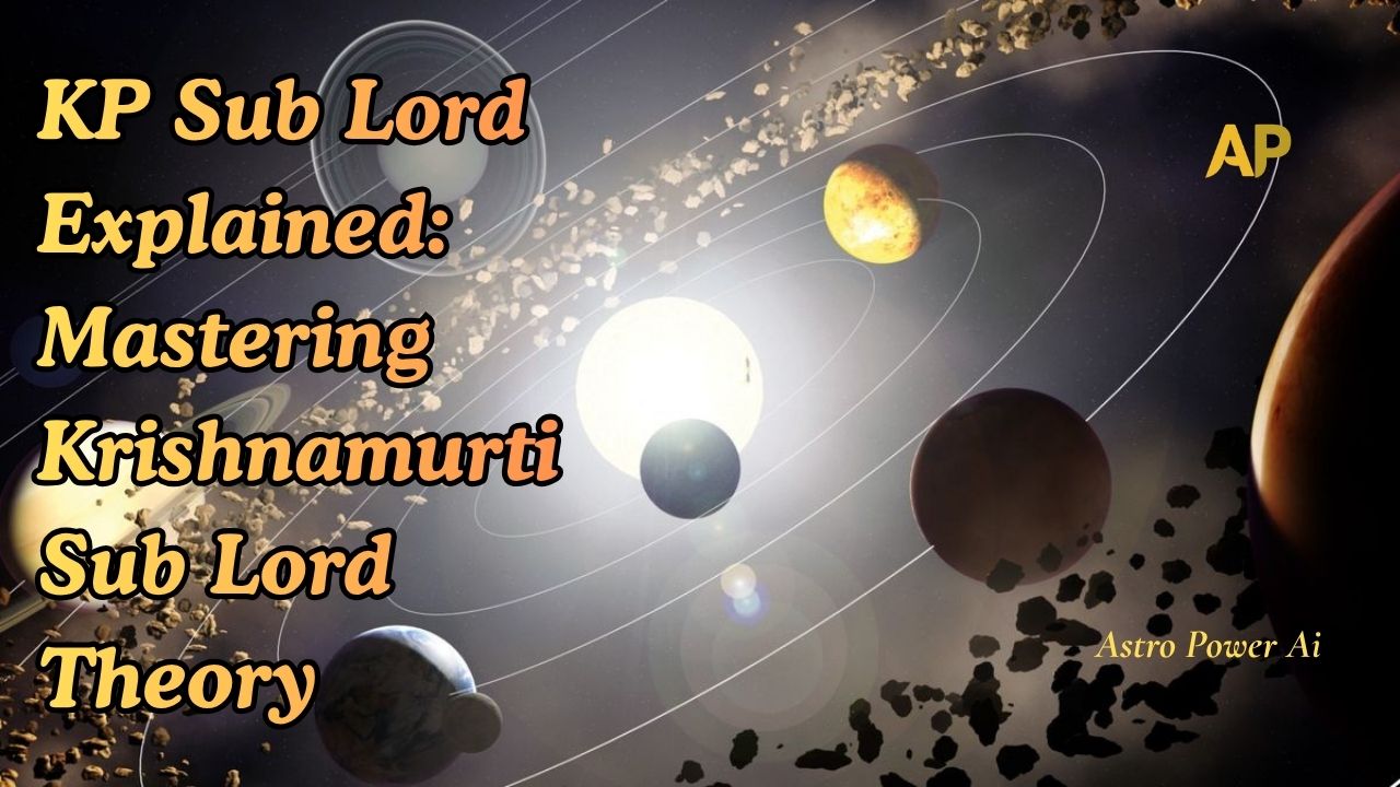 KP Sub Lord Explained: Mastering Krishnamurti Sub Lord Theory