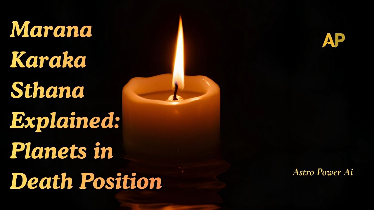 Marana Karaka Sthana Explained: Planets in Death Position