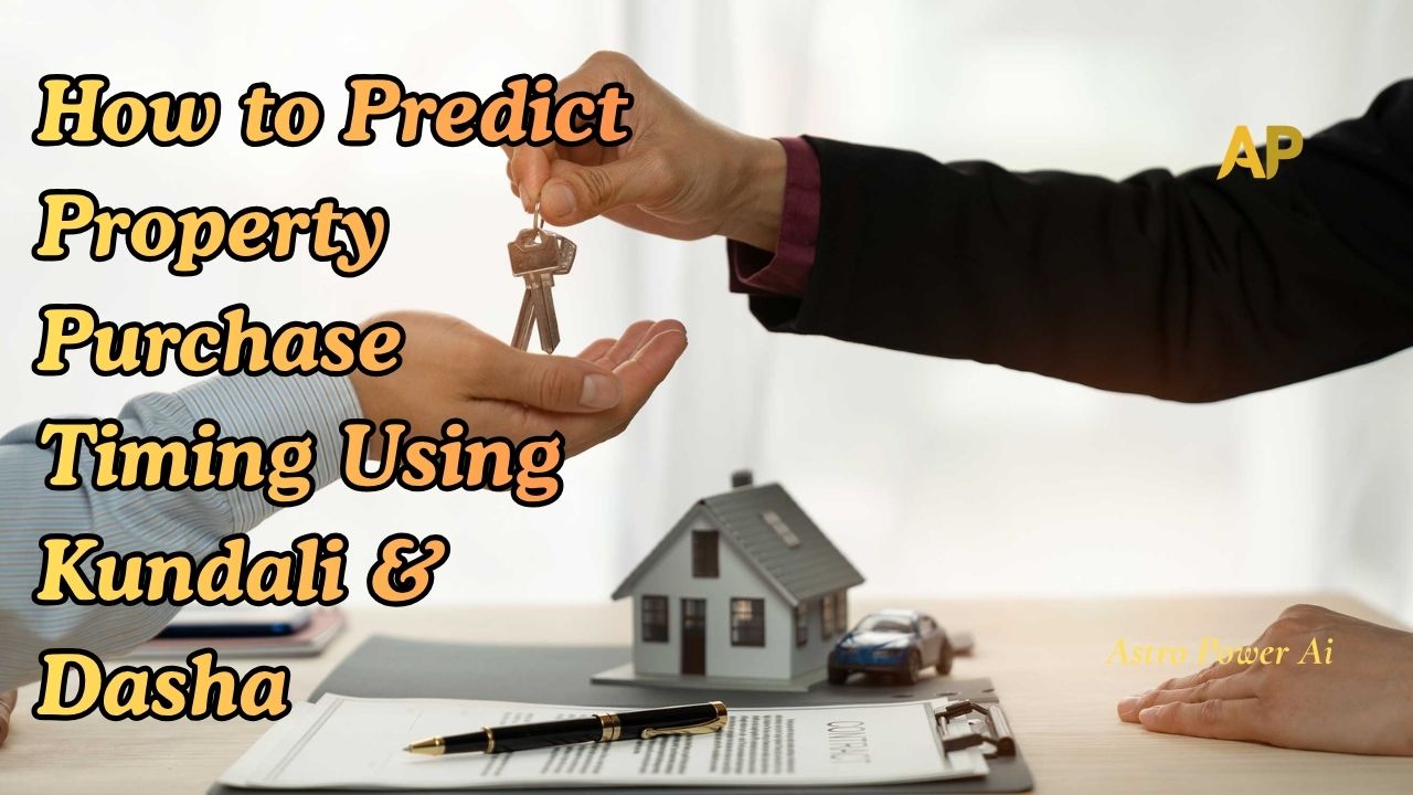 How to Predict Property Purchase Timing Using Kundali & Dasha