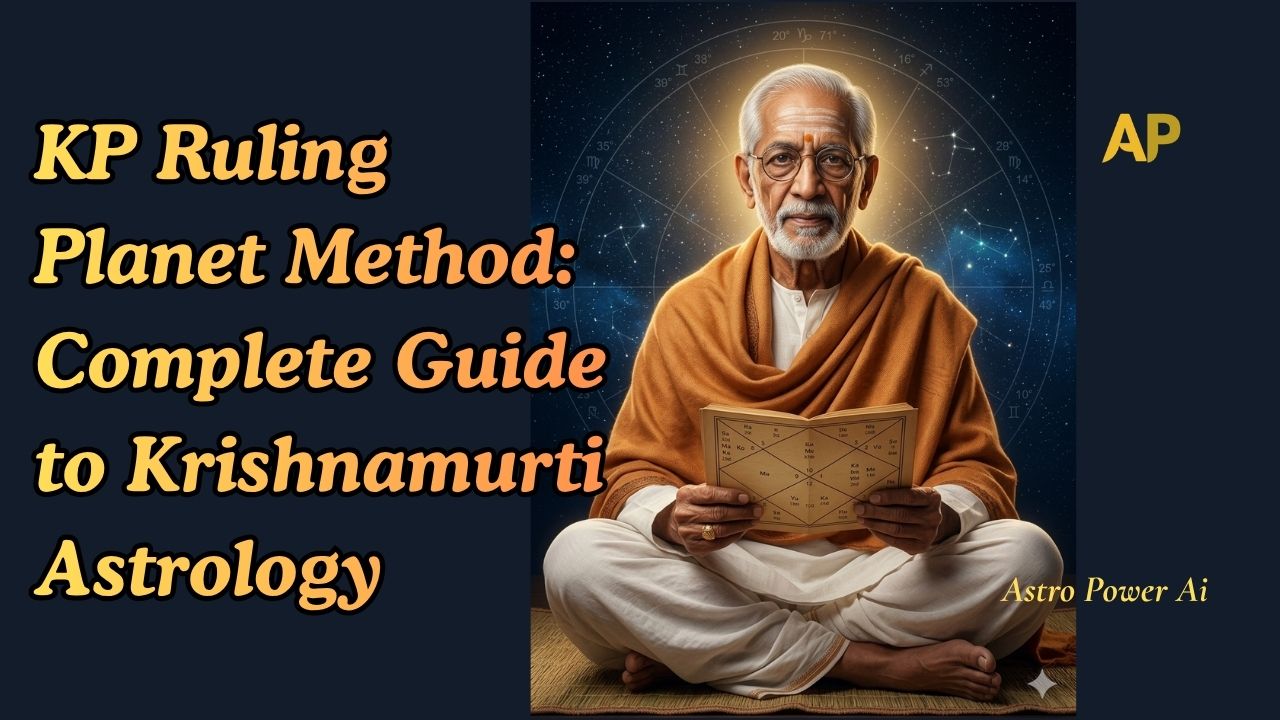 KP Ruling Planet Method: Complete Guide to Krishnamurti Astrology