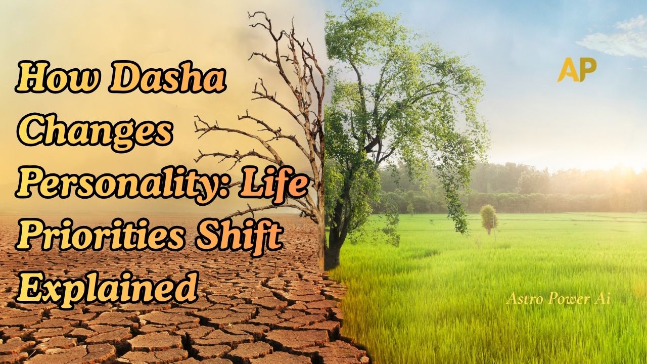 How Dasha Changes Personality: Life Priorities Shift Explained