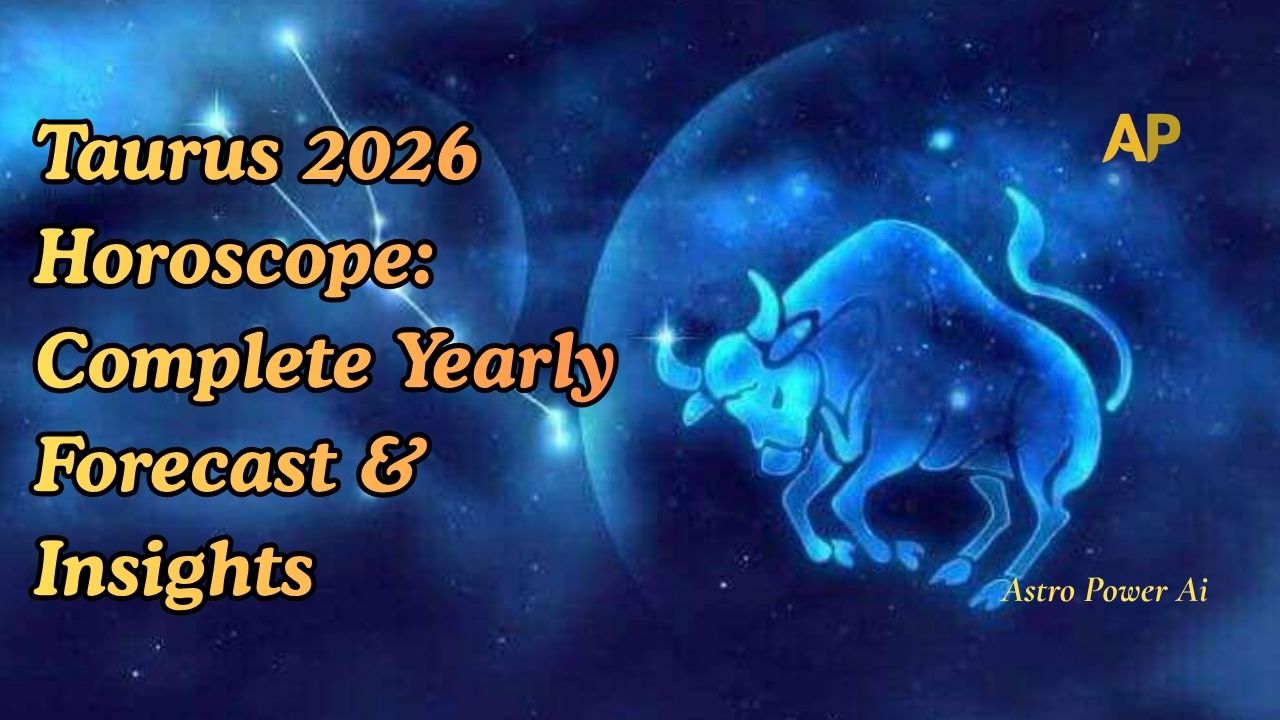 वृषभ राशि 2026 का कुंडली: पूर्ण वार्षिक भविष्य और विश्लेषण