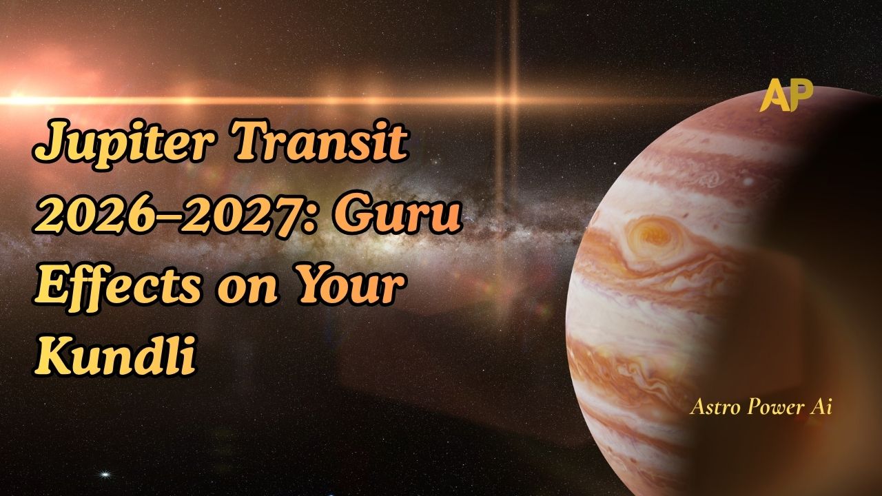 गुरु ग्रह की चाल 2026–2027: आपकी कुंडली पर गुरु के प्रभाव